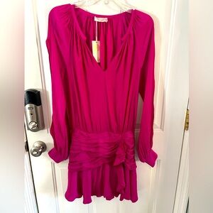 Ramy Brook Becca Dress in Magen(ta) NWT